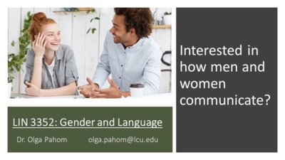 Gender and Language Course