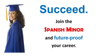  Succeed. Join the SPANISH MINOR and future-proof your career.