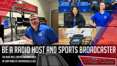  BE RADIO HOSLRND SPORTSBRORDCRSTER FOR MORE INFO, CONTACT BRENNAN RIKER OR CHAP RADIO CHRPRRDIOLCU.EDU Caa2 TDaAL