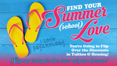 Sign Up for Summer School! Find Your Summer School Love
Youre Going to Flip Over the Discounts in Tuition Housing
Sign up today for the Class of Your Dreams