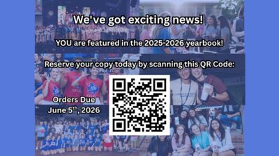  Weve got exciting news YOU are featured in the 20252026 yearbook Reserve your copy today by scanningsthis QR Code Orders Dyeak June 2026 NIV sm